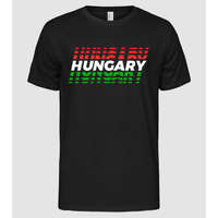 Pólómánia Hungary felirat szurkolói póló - Férfi Alap póló