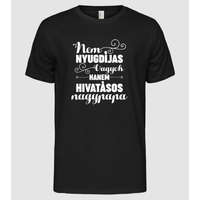Pólómánia Nem nyugdíjas vagyok hanem hivatásos nagypapa - Férfi Alap póló