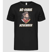 Pólómánia No shave November - Férfi Alap póló