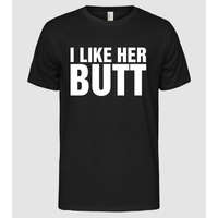 Pólómánia Páros minta I like her butt - Férfi Alap póló
