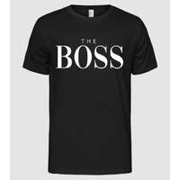 Pólómánia Páros minta THE Boss - Férfi Alap póló