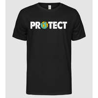 Pólómánia Protect earth pm - Férfi Alap póló