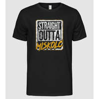 Pólómánia Straight Outta Miskolc - Férfi Alap póló