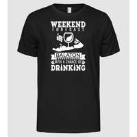 Pólómánia Weekend forecast Balaton with a chance of drinking - Férfi Alap póló