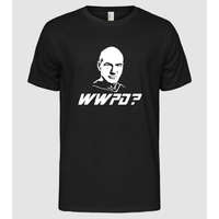 Pólómánia What Would Picard Do.eps - Férfi Alap póló