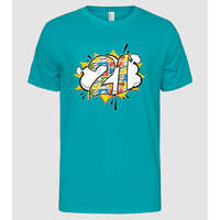 Pólómánia Comic Number 21 - Férfi Alap póló