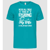 Pólómánia my wife best catch - Férfi Alap póló