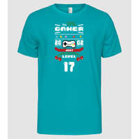 Pólómánia Szülinapos Gamer 17 - Férfi Alap póló