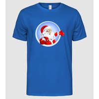 Pólómánia Santa circle - Férfi Alap póló