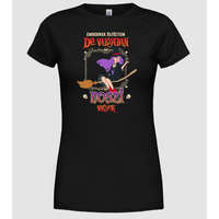 Pólómánia Ember jelmez boszi - Női Kerek nyakú Póló