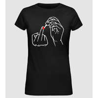 Pólómánia fuck_fehér-02 - Női Alap póló