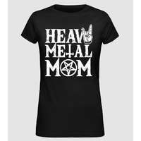 Pólómánia Heavy Metal Mom - Női Alap póló