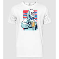 Pólómánia Benjamin Franklin Beer - Férfi Alap póló