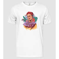 Pólómánia Frida Kahlo portré - Férfi Alap póló
