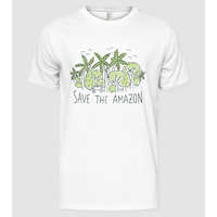 Pólómánia Mentsd meg az Amazon Őserdőt - Férfi Alap póló