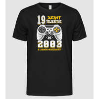 Pólómánia 19. szint teljesítve 2003 a Legenda megszületett Gamer - Férfi Alap póló
