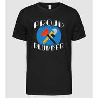 Pólómánia Büszke Vízvezeték szerelő - Férfi Alap póló