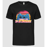 Pólómánia I paused my game to be nowhere - Férfi Alap póló
