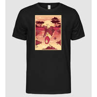 Pólómánia Oroszlán tükröződés - Férfi Alap póló