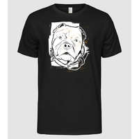 Pólómánia Pitbull Fej - Férfi Alap póló