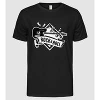 Pólómánia Rock & Roll gitár - Férfi Alap póló