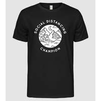 Pólómánia Social distancing champion - Férfi Alap póló