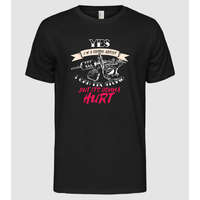 Pólómánia Yes, I'm a Tattoo Artist. I can fix stupid but it's gonna hurt - Tetováló művész póló - Férfi Alap póló