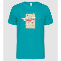 Pólómánia Propelleres Repülőgép - Férfi Alap póló