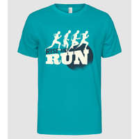 Pólómánia Rise and Run - Futóknak póló - Férfi Alap póló