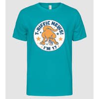 Pólómánia T-rex Terrific news i'm 17 - Férfi Alap póló