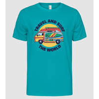 Pólómánia Utazás és Surf a világ körül - Férfi Alap póló