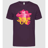 Pólómánia Jesus Cat - Férfi Alap póló