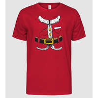 Pólómánia Vicces Mikulás ruha - jelmez karácsonyra - Férfi Alap póló