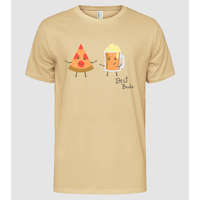 Pólómánia Best Buds - Pizza + Beer - Férfi Alap póló