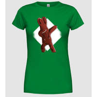 Pólómánia Csoki Nyuszi - Női Kerek nyakú Póló