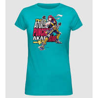 Pólómánia Anime Harcos Lány - Női Alap póló