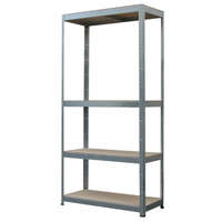 Strend Pro 4 polcos fém/MDF műhelypolc, 70 x 30 x 150 cm