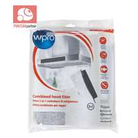 WHIRLPOOL UNIVERZÁLIS KOMBINÁLT PÁRAELSZÍVÓ FILTER 2IN1 470X570mm (Zsírfilter+Szénfilter) Önkioltó! 484000008524 Gyári