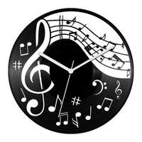 Hangjegyes bakelit óra