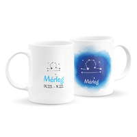 Mérleg csillagjegyes bögre