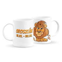 Oroszlán csillagjegyes vicces bögre