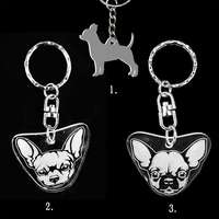 Plexi kulcstartó - Csivava