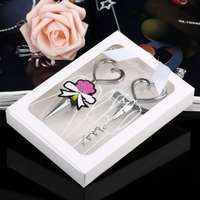 Esküvői bornyitó szett - fehér