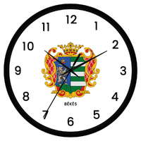 Békés megye címeres falióra