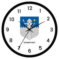 Szombathely címeres falióra