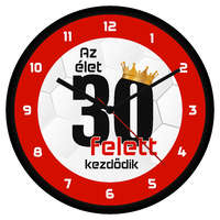 Születésnapi falióra - 30 felett