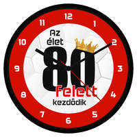 Születésnapi falióra - 80 felett