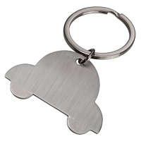 Fém kulcstartó - autó