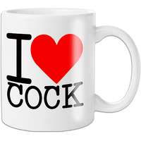 I Love Cock bögre