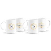 Monogramos páros bögre 7